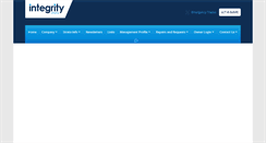 Desktop Screenshot of integritystrata.com